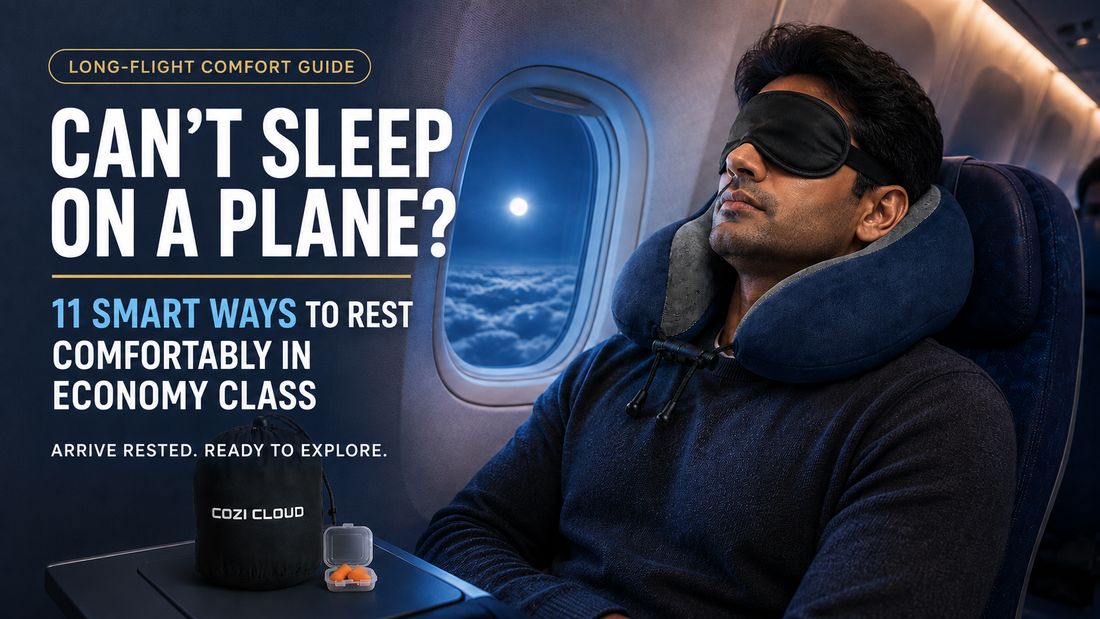 Can’t Sleep on a Plane? 11 Ways to Rest Comfortably in Economy Class