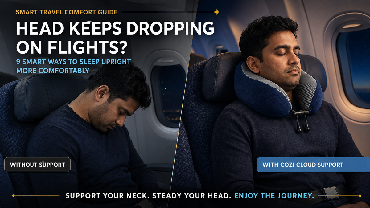 Does Your Head Fall Forward While Sleeping on a Plane? 9 Smart Ways to Fix Your Travel Position