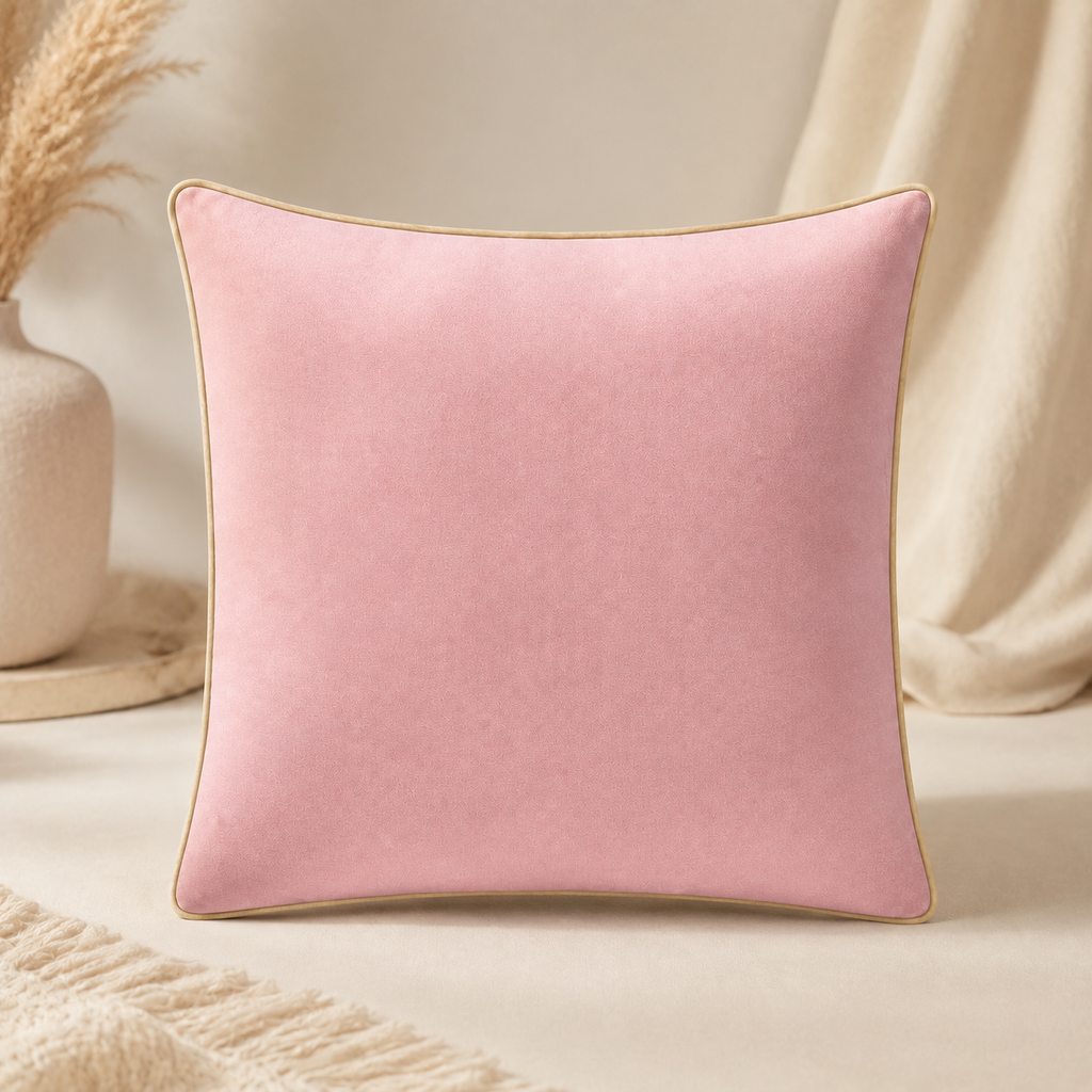 Cozi Cloud Luxe Velvet Memory Foam Cushion – 12x12 Inch