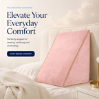 Cozi Cloud Memory Foam Wedge Pillow for Sleeping, Reading & Leg Elevation
